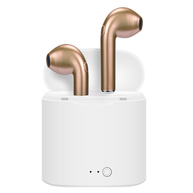 FitPods™ Wireless Headphones (with charging case) - Metallic Gold