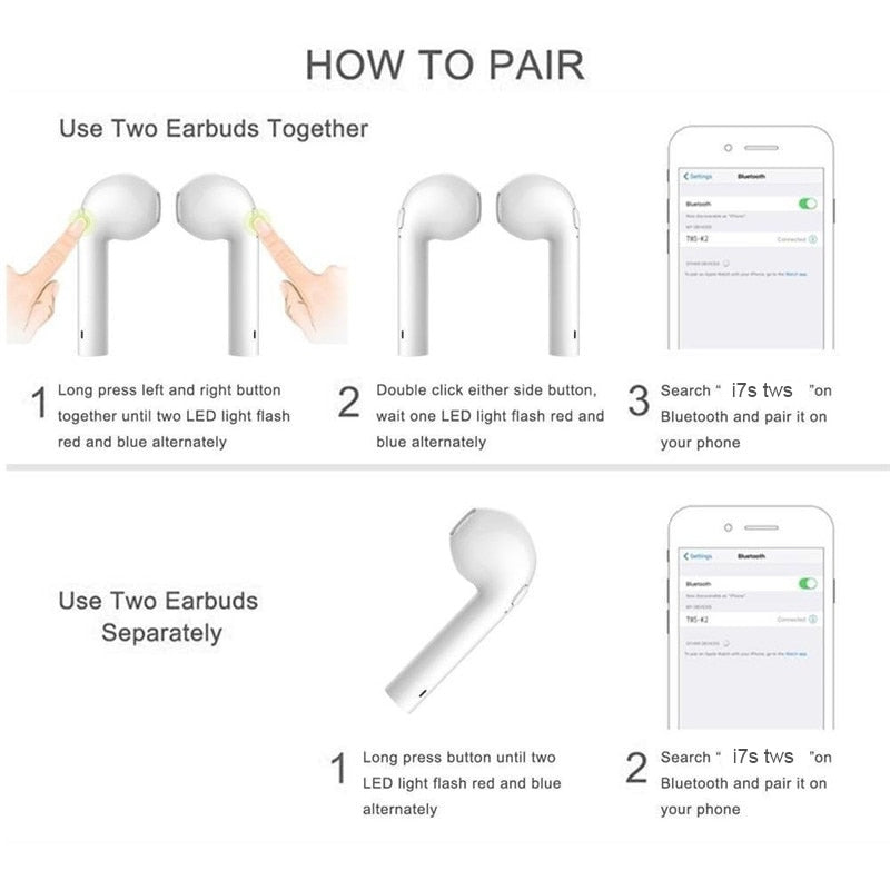 FitPods™ Wireless Headphones (with charging case) - Metallic Rose