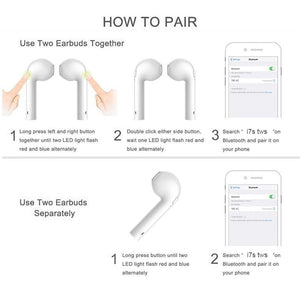 FitPods™ Wireless Headphones (with charging case) - Metallic Rose